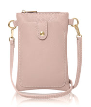 Load image into Gallery viewer, Leather Slim Pouch Phone / Crossbody Bag
