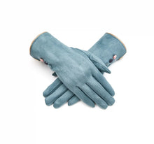 Load image into Gallery viewer, Button Detail Glove | Teal
