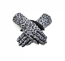 Load image into Gallery viewer, Animal Print Gloves | Grey
