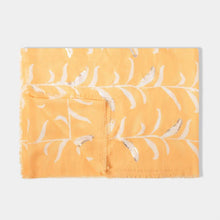 Load image into Gallery viewer, Katie Loxton Scarf | Vine Leaf Yellow &amp; Silver
