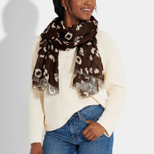 Load image into Gallery viewer, Katie Loxton Scarf | Leopard Brown
