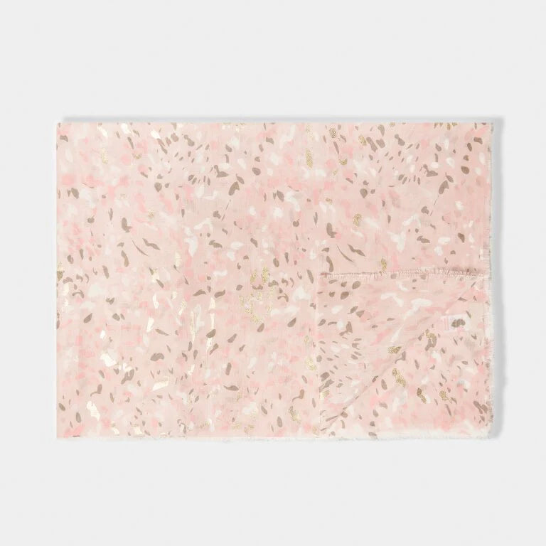 Katie Loxton Scarf | Foil Print Terrazzo