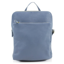 Load image into Gallery viewer, Large Soft Leather Backpack / Crossbody Bag
